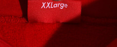 Authentic Supreme Embroidered Letter S Red Hoodie Men’s Size 2XL