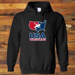 Team USA US Wrestling Men’s Black Size S to 3XL.webp