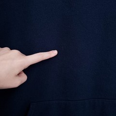 VINTAGE Eagle USA Hoodie Sweatshirt Mens XL Blue Pullover Blank Plain USA