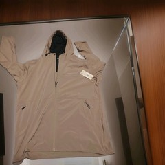 TENORE FLOW JACKET Mens Hoodie Hoody Zip Up Size XL – Beige Color MSRP $148
