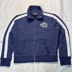 Ralph Lauren Rugby Full Zip Sweatshirt Jacket Men Sz L RRL Logo Embroidered