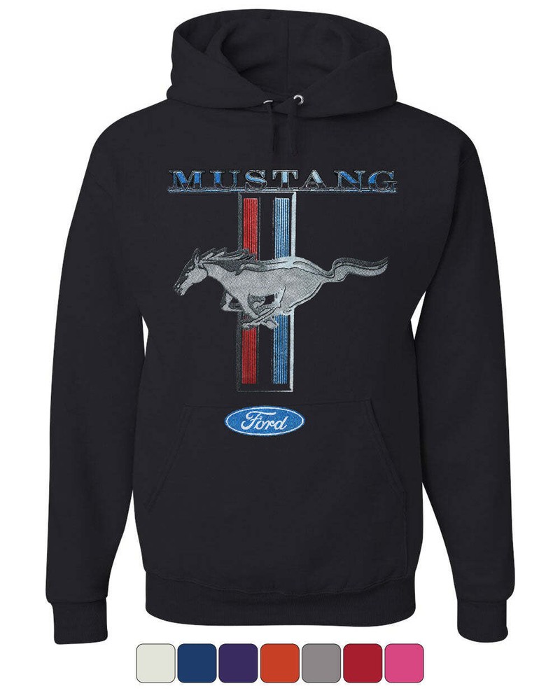 Ford Mustang Classic Hoodie GT Cobra Boss 302 Mach 1 Sweatshirt