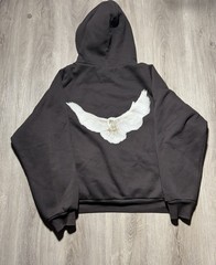 Yeezy Gap Engineered By Balenciaga Shrunken Dove Hoodie Pre Owned Sizes S-L