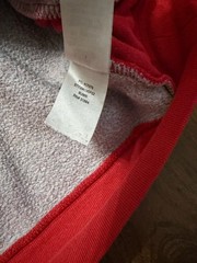 Patagonia Uprisal Regular Fit Hoodie Mens Medium Red Graphic Logo Eco Outdoors