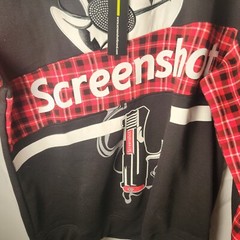 Screenshot Urban Hip Hop Sweatshirt Size 2XL Streetwear Embroidered Spellout NWT
