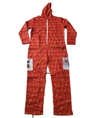 Coors Light & Miller Lite Adult One Piece Bodysuit Hoodie Pajamas XL NEW
