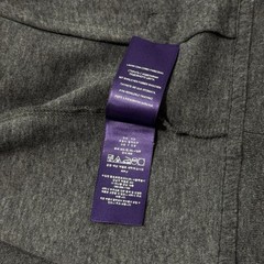 Ralph Lauren Purple Label Full zip-front pocket-detail Grey Sweatshirt XL