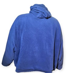Size XL – Men’s Yeezy Gap Designed By Balenciaga Polar Fleece Dark Blue Hoodie