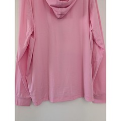 Johnnie-O Mens Performance Golf Hybrid Hoodie 1/4 Zip Pink Striped Cabo XL New