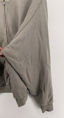 Yeezy x Gap x Balenciaga H14 Double Face Full Zip Hoodie YZY Taupe Beige XL