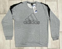 NWT Adidas Men’s Future Icons Embroidered Badge Crew Neck Sweatshirt Size M,L,XL