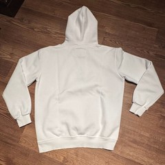 Bruce Bolt White Lightning Bolt Hoodie Men’s Large Texas Baseball Pullover