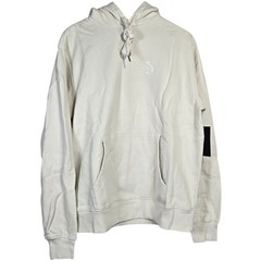 Spiritual Gangster SG Monogram Classic Hoodie Sweatshirt Beige M Made in USA