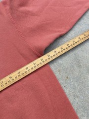 Vtg 90s Hanes Heavyweight Phoenix Arizona Embroider Sweatshirt Crewneck L Coral