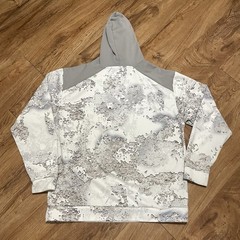 Redhead Hoodie Tundra White Camouflage Hunting 3D Camo Deer Skull Men Size Large