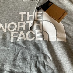 The North Face Pullover Hoodie Mens Size L Gray Long Sleeve Stretch Drawstring