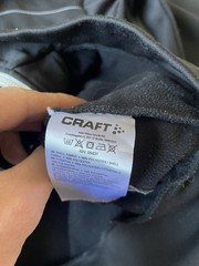 CRAFT Sports x EXCEL Cycling Full Zip Hoodie Men’s Medium Black