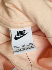 Nike Sportswear Club Fleece Pullover Hoodie Washed Coral BV2654-664 Mens XXL NWT