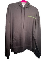 Mode of One MEN’S Jet Gray Destination Nowhere Hoodie Fleece Wall Sz. XXL NWT