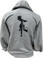 Hoodie Rainbow Six Grey Printed Sledge logo in back Official Ubisoft *Brand New*