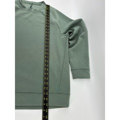 Lululemon City Sweat Crewneck Pullover Sage Green XL Sweatshirt Raglan Sleeve