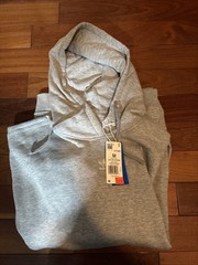 Adidas Trefoil Essentials Hoodie Gray Men’s Medium M NWT Brand New