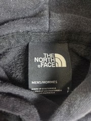 North Face Hoodie Mens Small Black Pullover Sweatshirt Outdoor Logo Spell Out