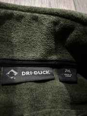 Dri-Duck Long Sleeve 1/4 Button Golf Sweatshirt. Mens 2XL. Green. John Deere.