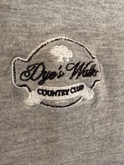 Travis Matthew Medium Hoodie Gray Dyes Walk Golf Course Spring Fall