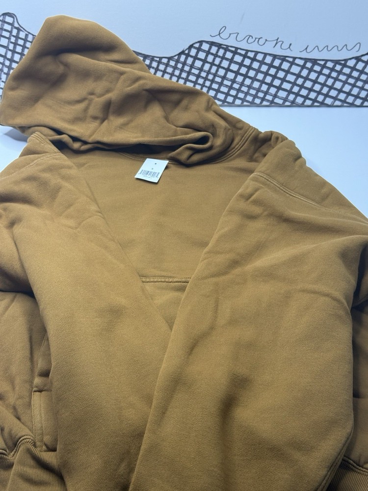 YEEZY Gap YZY Light Brown “Perfect Hoodie” Men’s Small Engineered by Balenciaga