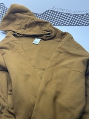 YEEZY Gap YZY Light Brown “Perfect Hoodie” Men’s Small Engineered by Balenciaga
