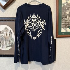 Vintage 90s Saratoga Springs New York Tribal Equestrian Horse Shirt Size XL