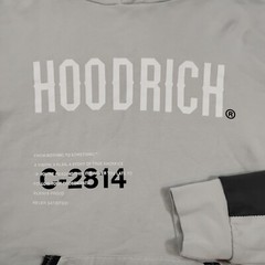 Hoodrich Hoodie Mens Medium Gray Street Wear UK Designer Hip Hop Sweatshirt