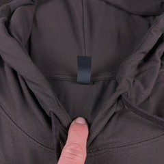 Comfrt Hoodie Mens Large Brown Pullover Oversized Baggy Hooded Stretch Comfort