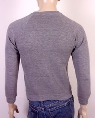 vintage 80s Jerzees US Army Camp Ashland Sweatshirt Raglan Rayon Tri Blend SZ S