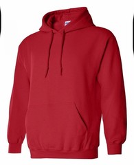 Gildan Adult Heavy Blend 50/50 Long Sleeves Pullover Hooded Sweatshirt G185