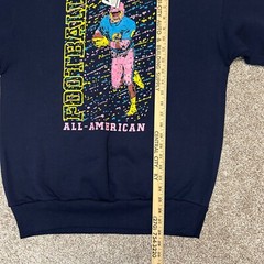 Vintage Jansport All American Football Sweatshirt Made In USA Men Size Large 90s