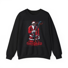 Christmas Sweatshirt Holiday Apparel Unisex Pullover, Festive Angry Grinch