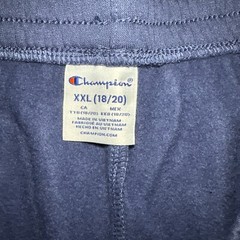 Champion Unisex Blue, Logo Sweats – Size Youth XXL 18/20