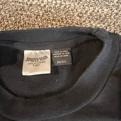Marvel Spider-Man Beyond Amazing 60th Anniversary Black Sweatshirt Mens Small