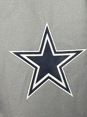 NFL Team Apparel Dallas Cowboys Long Sleeve Pullover 1/4 Zip Youth Small (8)