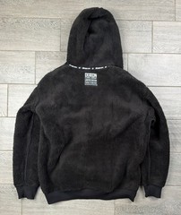 Snap on Dixxon Heavyweight Sherpa Lined Full Zip Hoodie Black NWOT XL