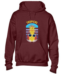 TROPICAL CHIC HOODY HOODIE FUNNY JOKE SUMMER CASUAL HOLIDAY CLOTHING TOP