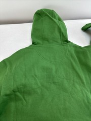 John Deere Hoodie Men’s Quarter Zip Heavyweight Sweatshirt Green Size Small NWT