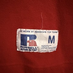 Size M – Russel Athletic Pro Jersey Red Crew Neck