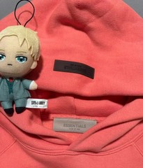 essentials coral hoodie and pant set
