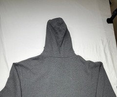 Champion Authentic Men’s Hoodie Fleece Full Zip Front Pockets Size XXL Grey