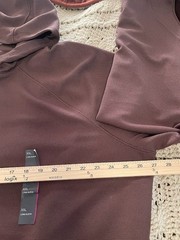 All In Motion XXL Long Sleeve Brown Hoodie Recycled Polyester & Spandex