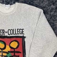 Blacker The College Sweeter The Knowledge Crewneck Mens Size XL Pullover Vintage
