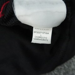 Nike Hoodie Mens Large Black Red Jumpman Classic Pullover Colorblock Jordan